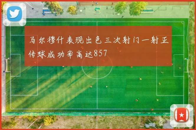 马尔穆什表现出色三次射门一射正传球成功率高达857